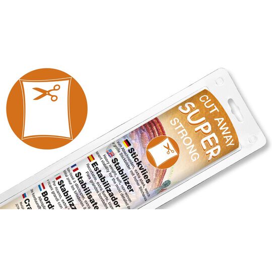 Madeira Super Strong embroidery backing, white image number